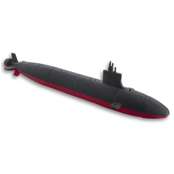 12-Inch Seawolf-Class Submarine Model – Replica of The Advanced Fast Attack Submarine – Nautical Enthusiasts and Military Collectors