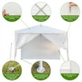 thumbnail image 4 of Zimtown 10' x 10' Canopy Party Tent Practical Outdoor Tent for Parties-4 Sidewalls, 4 of 8