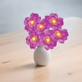 thumbnail image 4 of Artificial Lotus Flower Head 10cm Realistic Fake Lotus Blossom For Vase Arrangement Table Decor Home Decoration Event Display DIY Floral Craft, 4 of 4