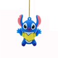 thumbnail image 1 of Figuras de acción de PVC de Lilo & Stitch de la serie de dibujos animados de Disney, aplicable a Navidad, colgante, adornos de coche, llavero, nuevo, 1 of 4