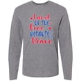 thumbnail image 3 of Inktastic Memorial Day Land of The Free Because of The Brave Long Sleeve T-Shirt, 3 of 5