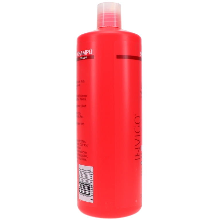 Wella, Invigo Brilliance Coarse Shampoo, 33.8 oz, Color Protection