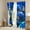 Blue, variant on Red Neon Lights Honeycomb Curtains for Living Room,Race Car Cool Sports Car Glitter Beehive Geometric Hexagon Blackout Curtains2 Panels 52"Wx63"L,Black White