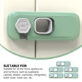 thumbnail image 3 of OULII 5pcs Locks Refrigerator Latches For Proofing No Trace Removal Essential Home Safety, 3 of 8