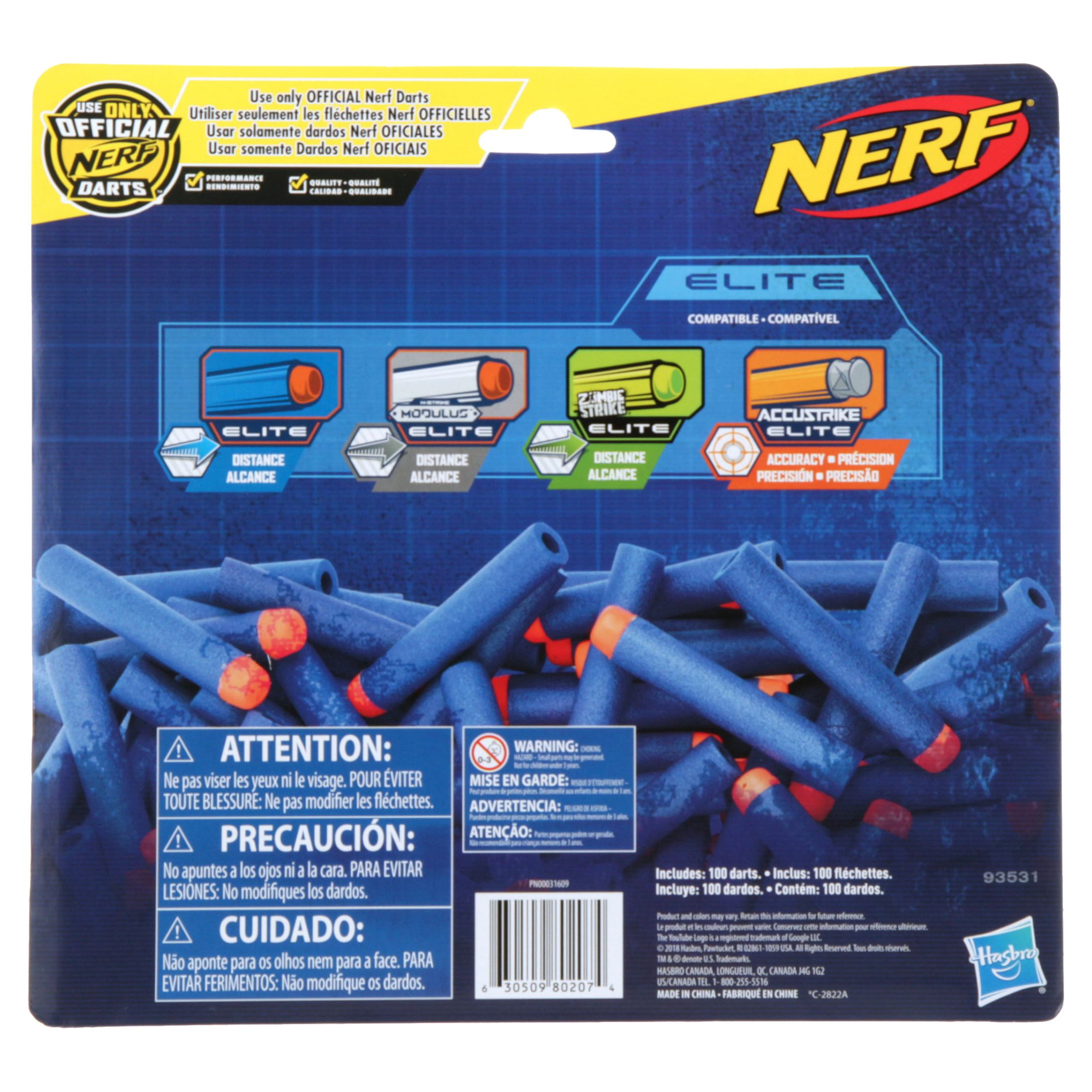 Nerf N-Strike Elite Kids Toy Blaster Refill with 100 Darts - image 3 of 7