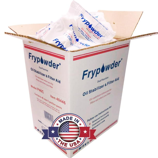 Estabilizador y filtro de aceite Miroil P46C Fry Powder 160 ml