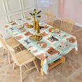 thumbnail image 2 of Lovely Dog Breeds Rectangle Tablecloth 60"x102",Waterproof Polyester Rectangle Table Cloth, Wipeable Spillproof Polyester Tablecloth for Dining, Camping, Indoor and Outdoor, 2 of 6