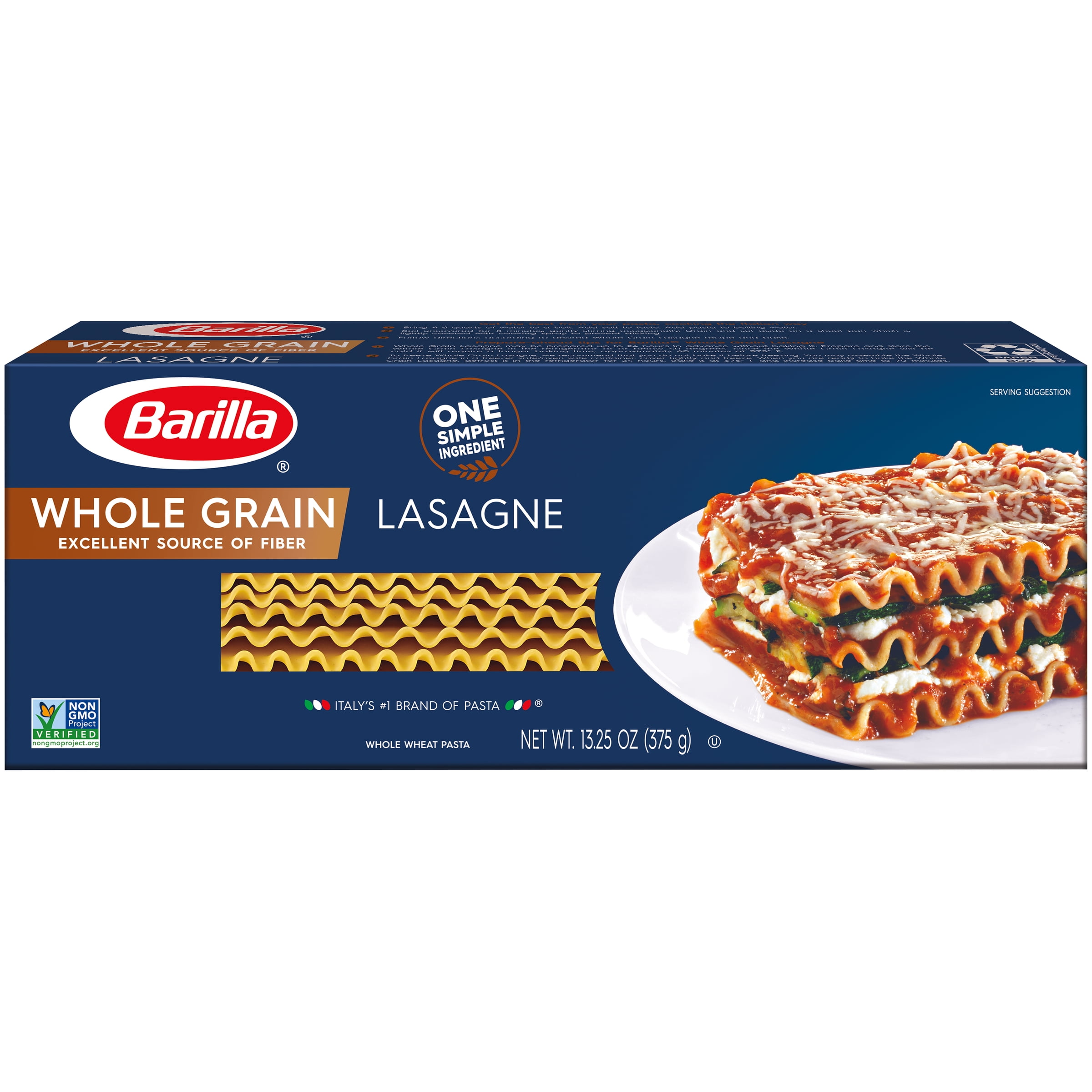 Barilla® Whole Grain Pasta Wavy Lasagne 13.25 oz