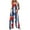 Blue-22, variant on Cavosen Women's Jumpsuit Independence Day Plus Size Loose Sleeveless Patriotic Jumpsuits Long Overalls with Pocket Red White and Blue Trendy Rompers