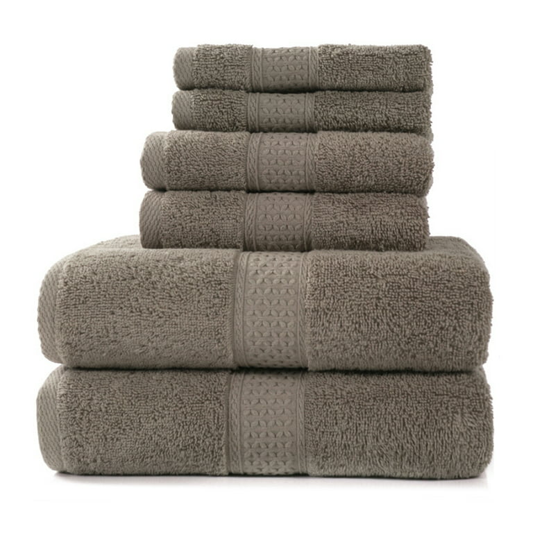 3-piece bath towel set, high-end checkered luxury suit, 1 bath towel, 2  towels