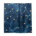 thumbnail image 2 of Gold Stars Shower Curtains with 12 Hooks Waterproof Bathroom Decor 66" x 72", 2 of 6