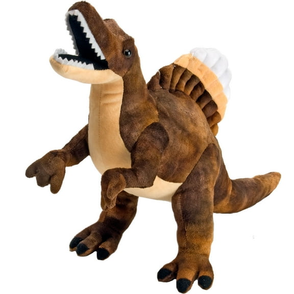 Wild Republic Dinosauria Mini Spinosaurus Stuffed Animal, 10 Inches