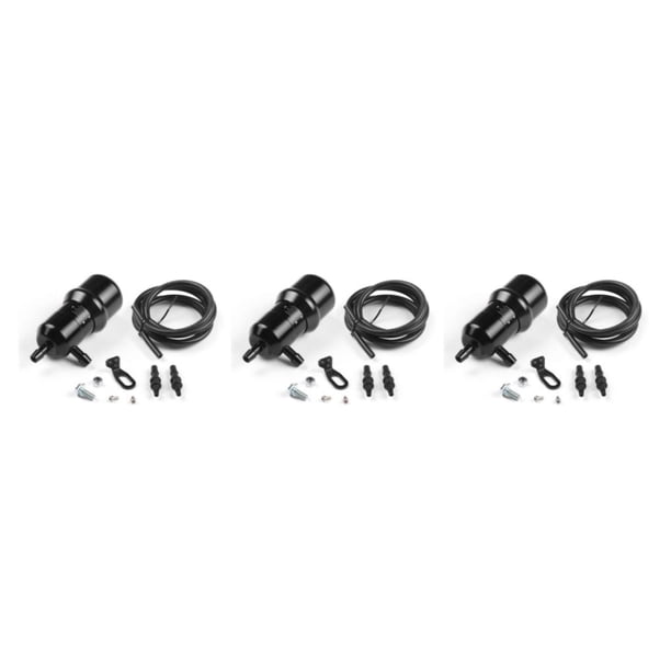 Sidaley Boost Controller Car Supplies Accesorios mejorados Caucho de alta eficiencia Componente automotriz Negro de larga duración Type1 NO1