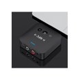 thumbnail image 1 of Adaptador Bluetooth 5.0 con NFC para Auto - Transmisor/Receptor AUX, USB y Tarjeta TF - Compatible con TV/PC (3.5mm/RCA) - Sonido Estéreo HD - Color Negro - 15m Alcance, 1 of 2