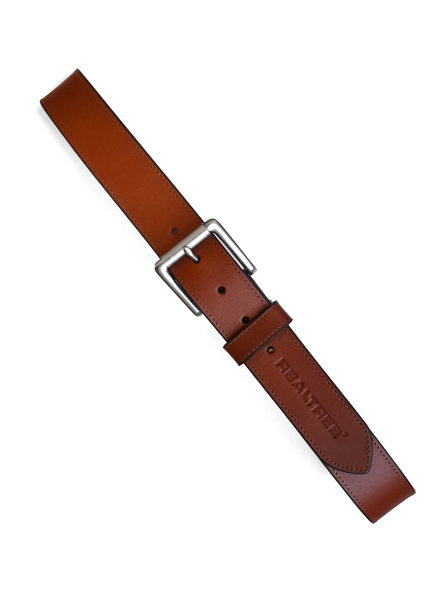 Realtree 38MM Stitched Genuine Leather Belt