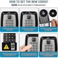 thumbnail image 5 of Wall Mounted Waterproof Key Safe Outdoor Key Box Key Safe Box Wall Mounted Safe - Use Your Keys Safe, 5 of 5