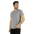 thumbnail image 2 of Inkmeso Solid Short Sleeve Crewneck T-ShirtForMens Lightweight EverydayShirtsW/ Patch Pocket, 2 of 7