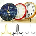 thumbnail image 1 of Neinkie Plate Display Stands, Metal Frame Holders,Display Rack for Displaying Framed Photo, Certificate, Book, Decorative Plate, Picture, Calendars and Artworks, 1 of 7
