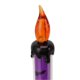 thumbnail image 2 of 2 Pack Halloween Candles Warm Light 120mAh Plastic Skeleton Ghost Pattern Purple, 2 of 4