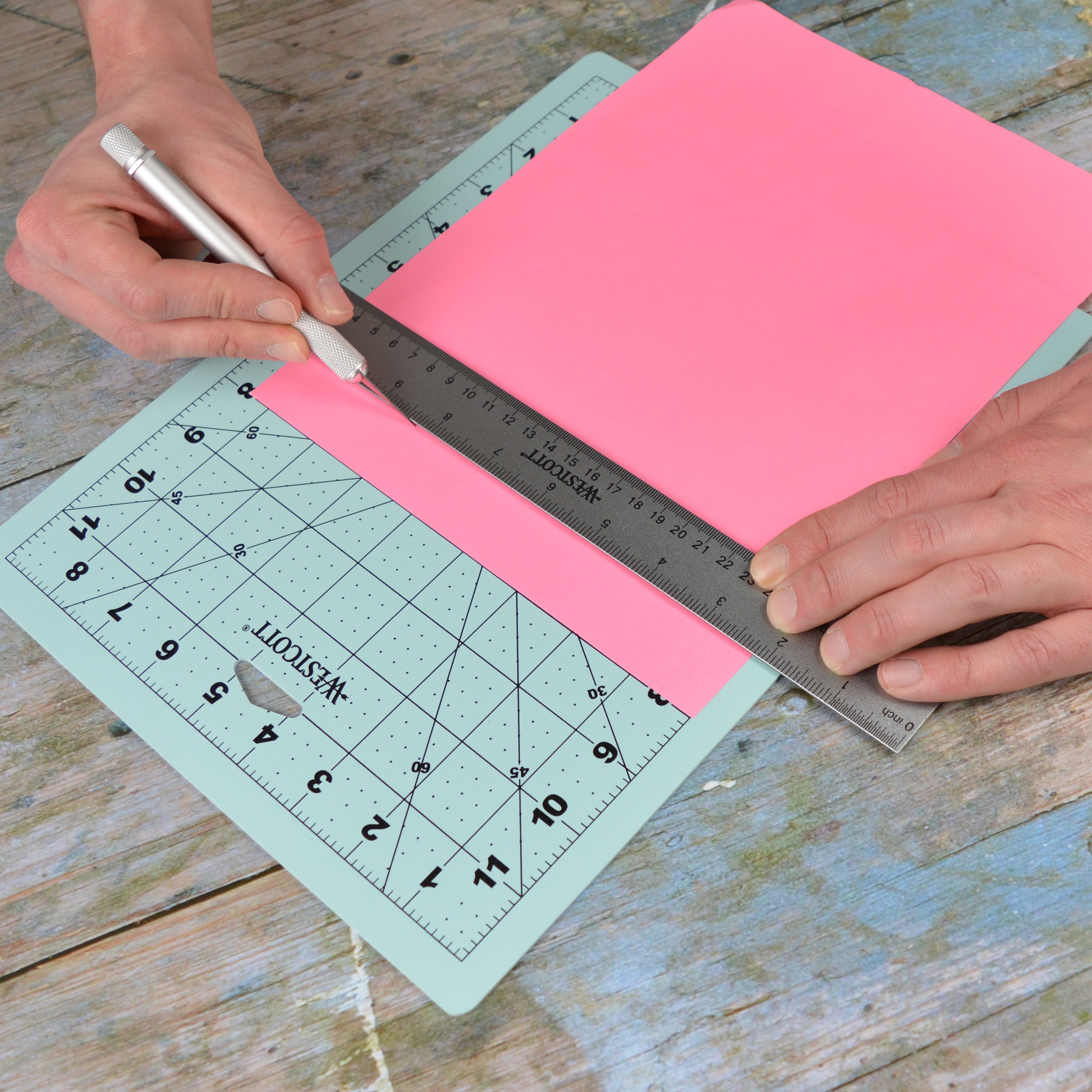 Westcott 9 X 12in Self-Healing Craft Cutting Mat with Grid for Sewing, Quilting, Card Making