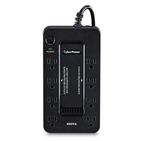 UPC: 0649532621330 | CyberPower SE450G1 8 Outlet Battery Backup UPS System