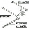 thumbnail image 2 of Febest REAR FRONT TRANSVERSE LINK # 0525-GFR1 OEM GE4T-28-62X, 2 of 2