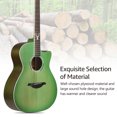 thumbnail image 3 of Guitarra GT-12 Kit de guitarra acústica folclórica de 41 pulgadas con funda / cejilla / 4 púas / paño de limpieza / afinador / enrollador de cuerdas / mini llave / cuerdas de repuesto / correa de guit Abanopi Guitarra, 3 of 6