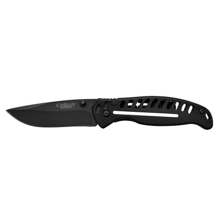 CAMILLUS BLACK EDC CARBO TI FOLDING KNIFE (Best Chinese Edc Knife)