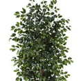 thumbnail image 2 of Nearly Natural Arbre de Ficus de 96 Pouces avec Plus de 1500 Feuilles en Vert/noir, 2 of 3