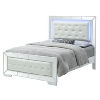 Glory Furniture Hollywood Hills Full Panel Bed in White