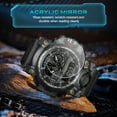 thumbnail image 2 of Men’s Digital Analog Watches Military Outdoor Multifunctional Sport Wristwatch with TPU Watch Strap Waterproof Wristwatch Gift for Man, 2 of 9