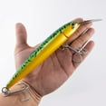 thumbnail image 3 of Dr.Fish Deep Diving Trolling Lures 13-20ft Saltwater Fishing Lures 7.5" Deep Diving Jerkbait VMC Treble Hooks Hard Lures Pencil Twitch Bait Heavy Duty Offshore Plugs Striper Mackerel Tuna Firetiger, 3 of 9