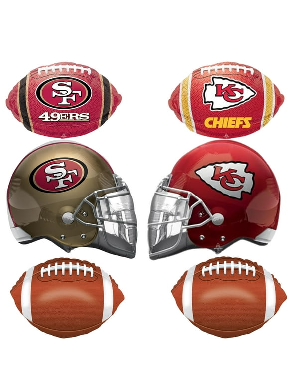Football Super Bowl Team helmets  Party Balloons Decorations Supplies