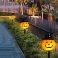 thumbnail image 6 of 5 Pack Battery Operated Lantern Stake String Lights Orange Halloween Pathway Decor for Outdoor Halloween Yard Display Pumpkin Pathway Lights Outdoor LED Walkway Lights for Driveway Garden, 6 of 6