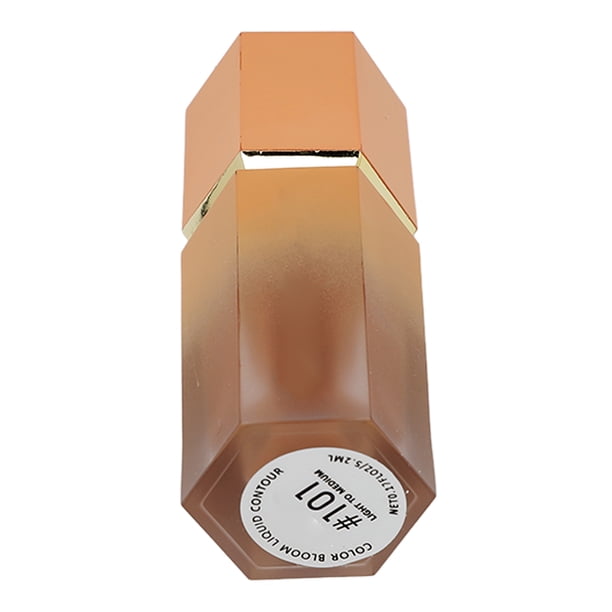 Líquido De Contorno Bronceador, Aplicador De Cojín Altamente Pigmentado, Mezclable, De Larga Duración, Maquillaje Líquido Resistente Al Agua, Bronceador Facial Para Rostro