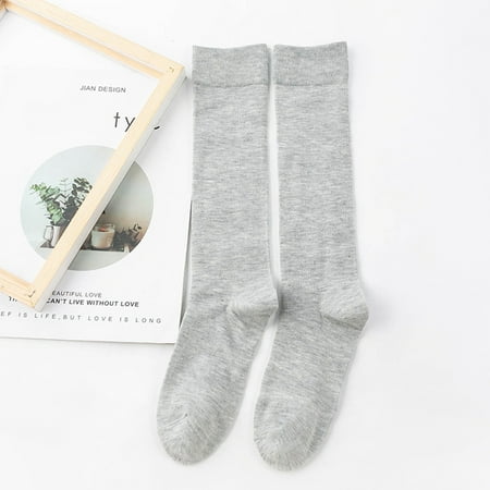

Womens Long Socks Pure Color Socks Heap Heap Socks