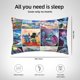 thumbnail image 4 of Funda de almohada rectangular con diseño de puntada, suave y acogedora, con cremallera oculta, para cama, sofá, decoración del hogar, 20 x 30 pulgadas, 4 of 8