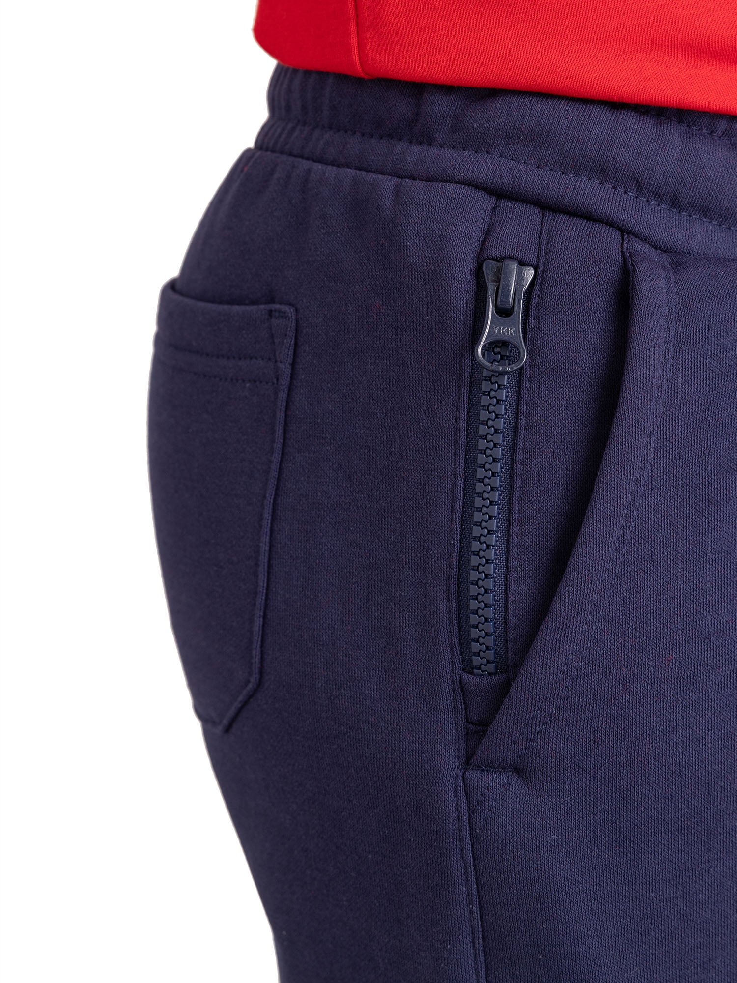 U.S. Polo Assn. Boys Fleece Short with Zipper Pockets, Sizes 4-18
