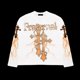 thumbnail image 5 of Nuevas camisetas con estampado de cruz gótica de otoño, camisetas con letras gráficas de grafiti, camisetas de manga larga para hombres y mujeres, moda retro, ropa Y2k de gran tamaño, 5 of 5