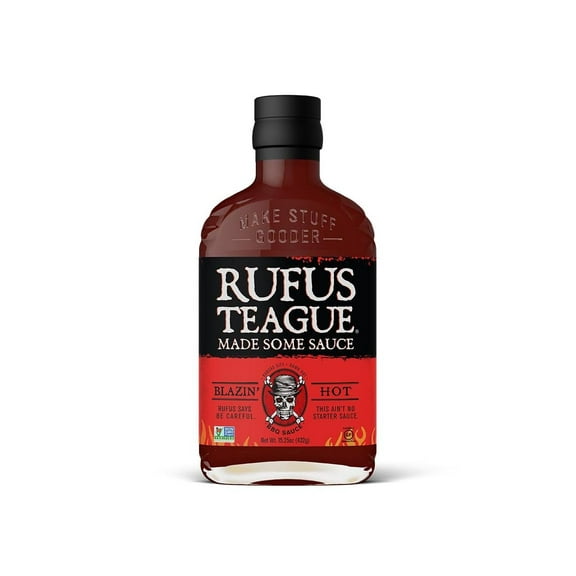 Rufus Teage Blazin' Hot BBQ Sauce, 16oz