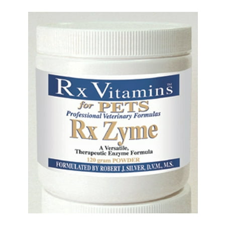 Rx Zyme Powder 120 G Helps Digestion NOG Exp.11.18+6.19 Rx Vitamins for Pets (Best Rx For Uti)