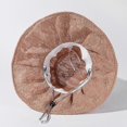 thumbnail image 5 of Sombreros de pescador KAIYANG Mujer Encaje Plegables Protección Solar UPF 50+ Ala Ancha Beige y Negro, 5 of 5