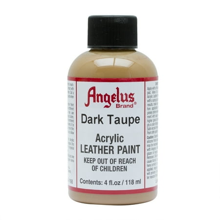 UPC: 0086366741689 | Angelus® Acrylic Leather Paint  4 oz.  Dark Taupe