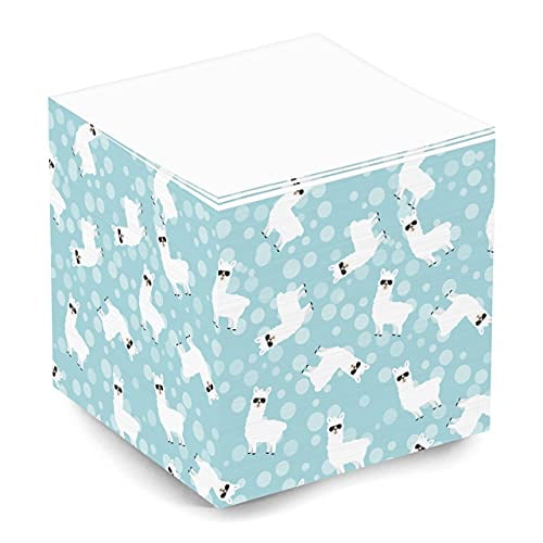 *Lot of 12* Glued On 1 Side 3 1/2" x 3 1/2" BLANK NOTE PAPER CUBES *Lot of 12* Glued On 1 Side 3 1/2" x 3 1/2" BLANK NOTE PAPER CUBES
