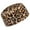 Brown, variant on Women Winter Leopard Print Hat Fashionable Keep Warm Plush Cap Outdoor Plush Hat