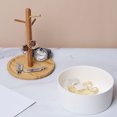 thumbnail image 5 of Bandeja de almacenamiento con forma de rama de árbol, soporte para llaves, bandeja de almacenamiento, soporte de exhibición, organizador multifunción minimalista, estante B, 5 of 5
