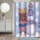 thumbnail image 5 of Cortinas de ducha, 90 x 180 cm, cortina de baño con dibujos animados para el hogar, cortinas de ducha para el baño, rendimiento de primera categoría, 5 of 12