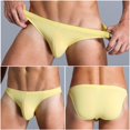 thumbnail image 3 of Ropa Interior Juvenil Calzoncillos De Seda De Hielo Ultrafinas Transparentes De Color Sólido Sexy Para Hombrepangjing, 3 of 4