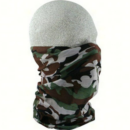 Zan Headgear Motley Neck Tube Woodland Camo
