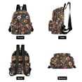 thumbnail image 4 of FORMRS Mini Backpack Purse for Women Travel Daypack Casual Shoulder Bag, Colorful Flower, 4 of 7